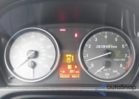 2011 BMW 335Is из США, поврежденный, VIN WBADX1C55BE569424